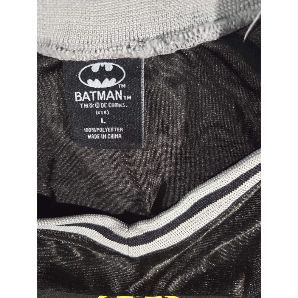Batman DC Comics Football Jersey Black And Yellow Size L - Picture 11 of 11